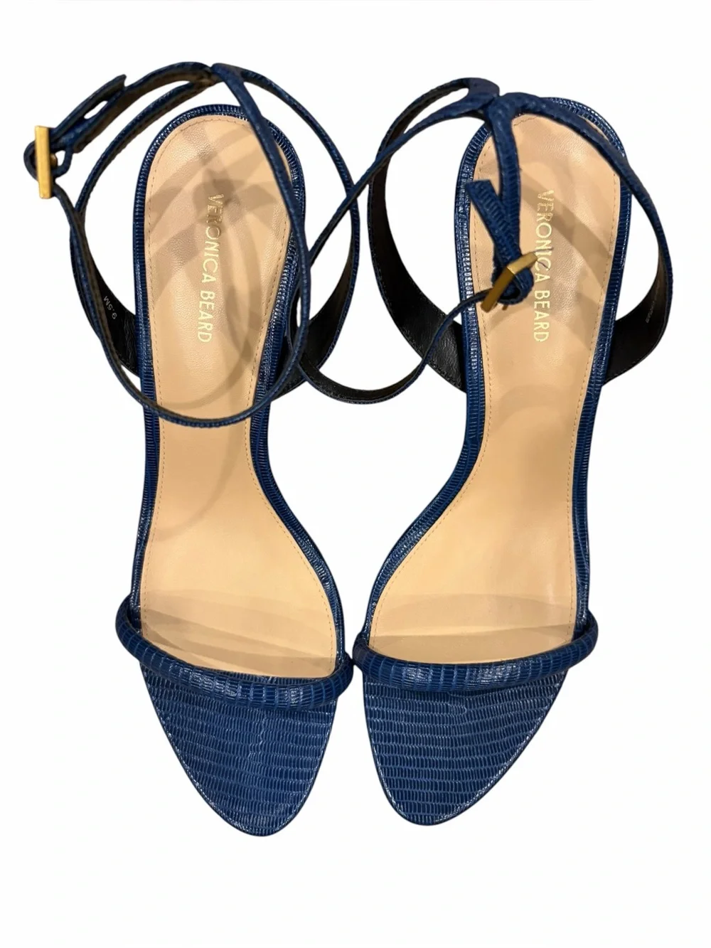 Veronica Beard Sylvie Ankle Strap Sandal Size 9.5